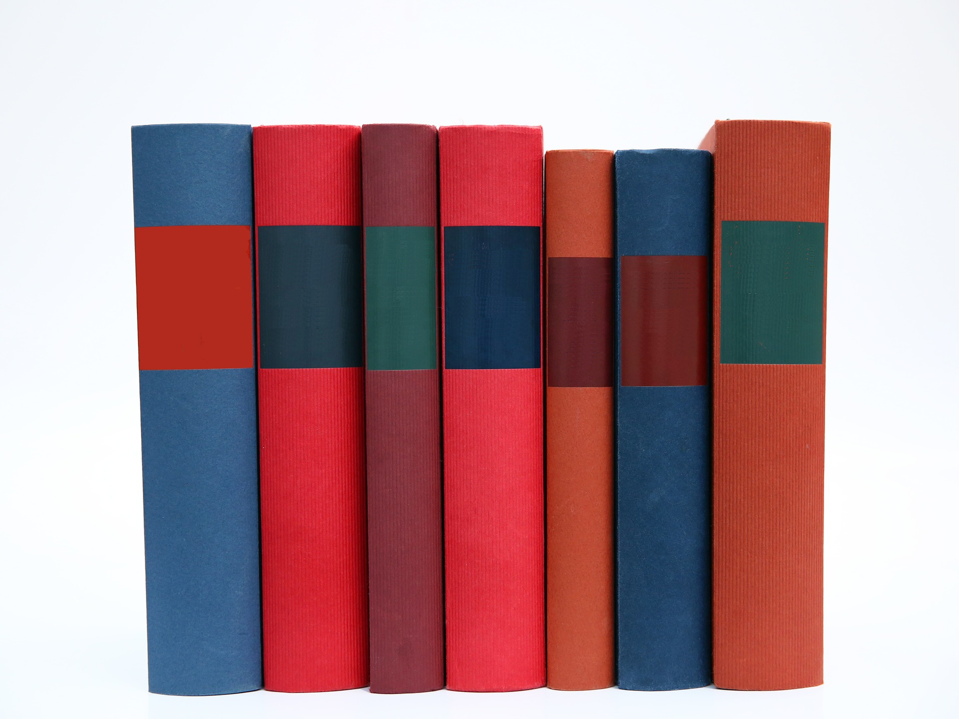 book spines